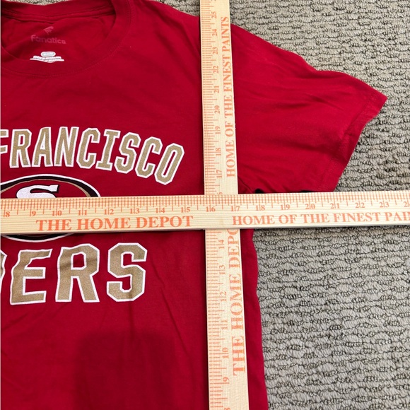 Fanatics Red San Francisco 49ers Tee - Picture 2 of 4